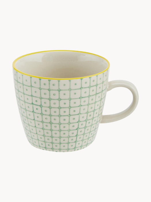 Mugs Carla with Small Pattern Set of 6