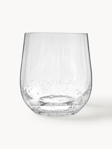 Mouth-Blown Tumblers Bubble, Set of 4