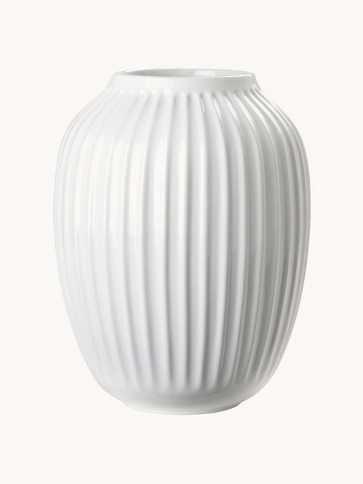 Handmade Porcelain Vase Hammersh i H 20 cm