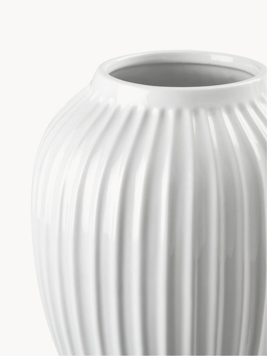 Handmade Porcelain Vase Hammersh i H 20 cm