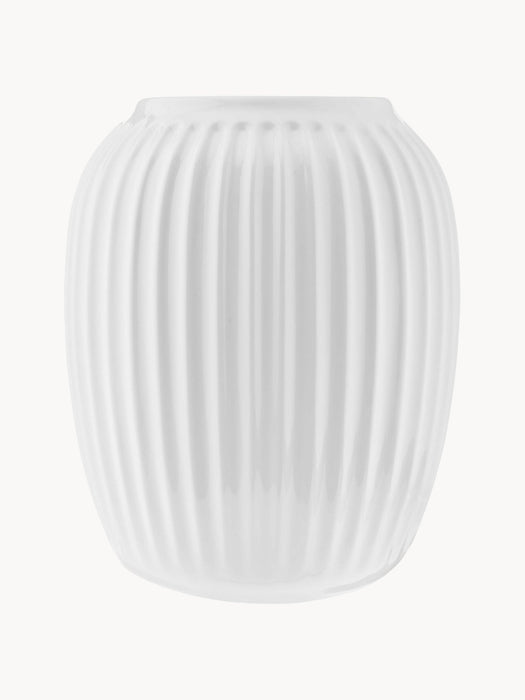 Handmade Porcelain Vase Hammersh i H 20 cm