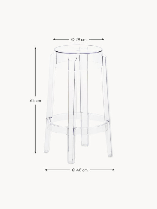 Design Counter Stool Charles Ghost