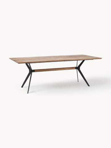 Oak Wood Dining Table Downtown