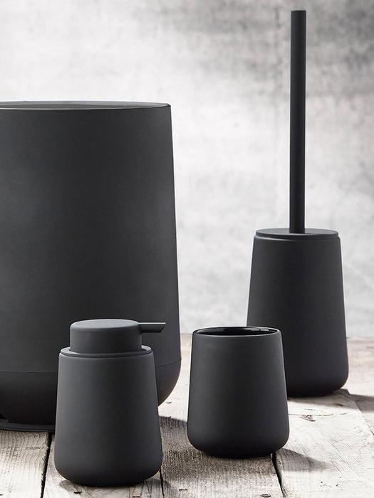 Nova One Toilet Brush with Porcelain Container