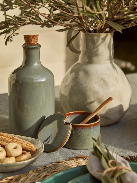 Sugar Bowl Pixie with Wooden Spoon
