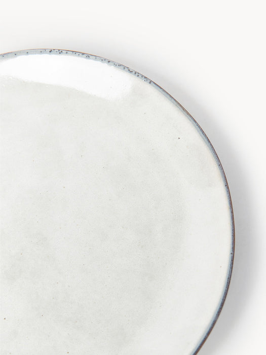 Handmade Breakfast Plates Nordic Sand Set of 4