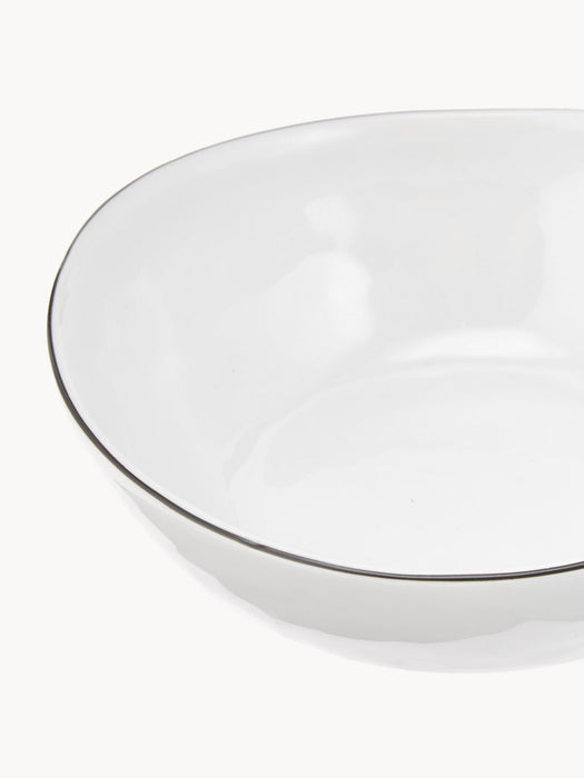 Handmade Porcelain Bowls Salt, ÃÂ 17 cm, Set of 4