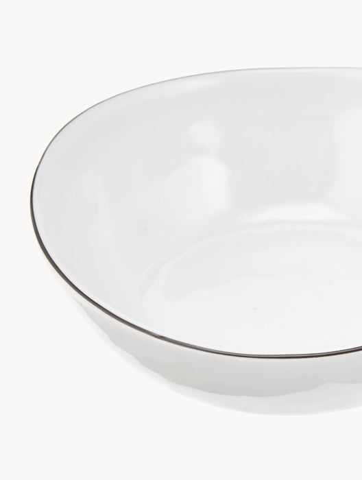 Handmade Porcelain Bowls Salt 17 cm Set of 4