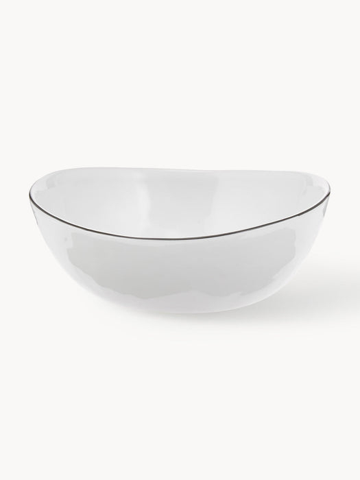 Handmade Porcelain Bowls Salt, ÃÂ 17 cm, Set of 4