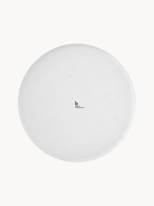 Handmade Porcelain Dinner Plates Salt Set of 4