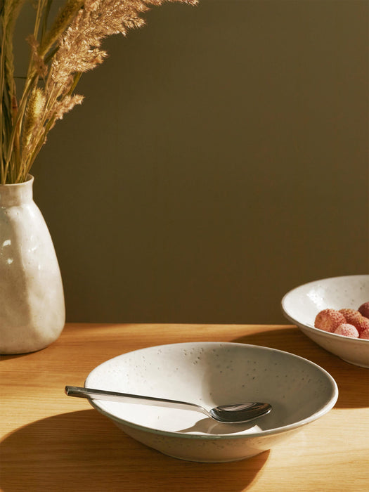 Handmade Soup Plates Nordic Sand Set of 4