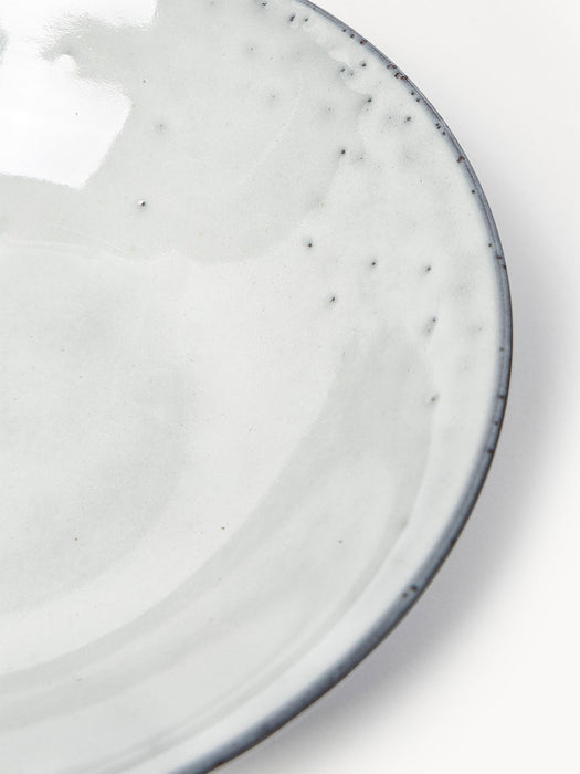 Handmade Soup Plates Nordic Sand, Set of 4