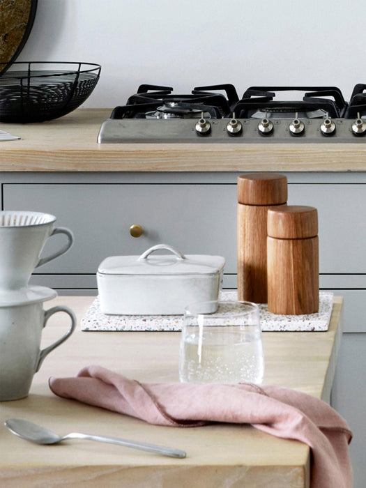 Handmade Butter Dish Nordic Sand