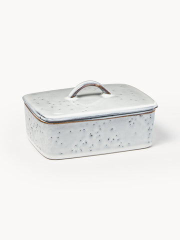 Handmade Butter Dish Nordic Sand