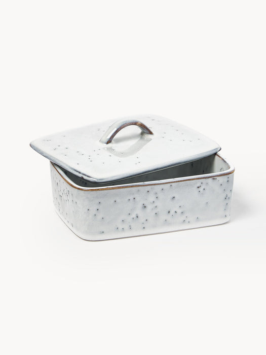 Handmade Butter Dish Nordic Sand