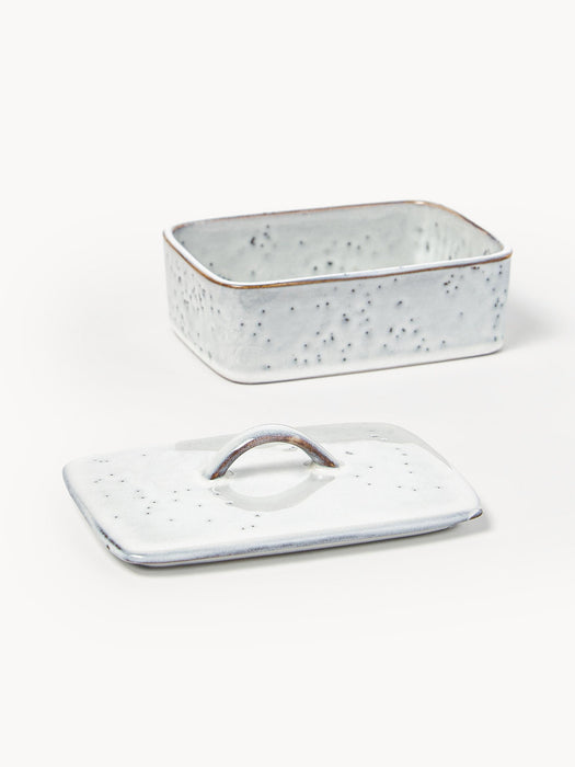 Handmade Butter Dish Nordic Sand