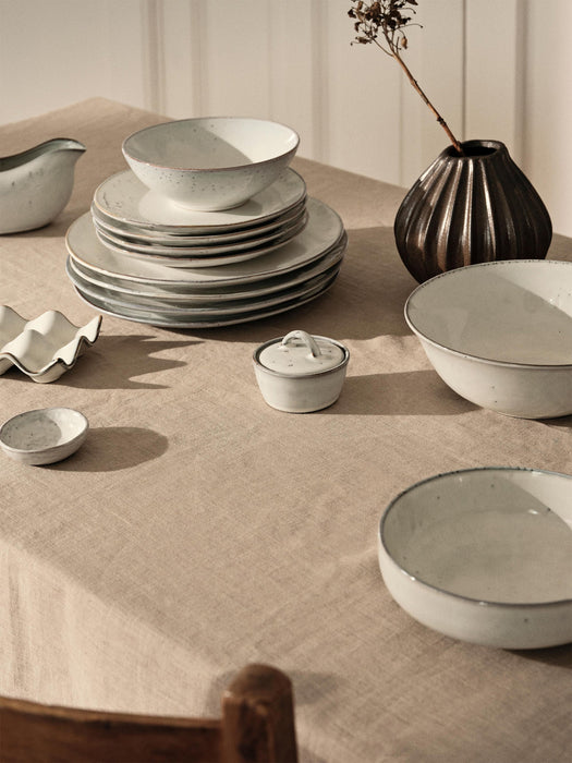 Handmade Dinner Plates Nordic Sand Set of 4