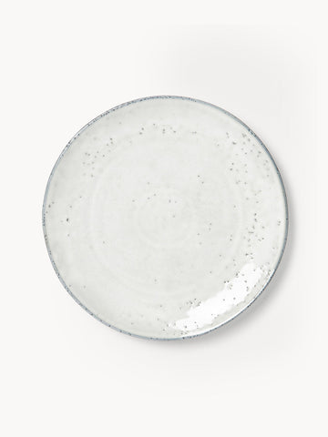 Handmade Charger Plates Nordic Sand, Set of 4