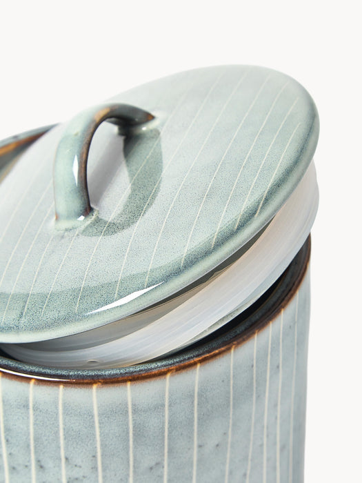 Handmade Storage Jar Nordic Sea