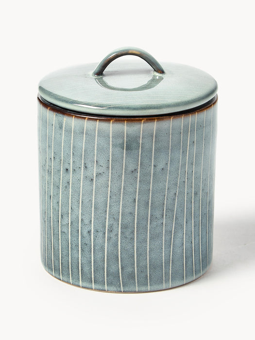 Handmade Storage Jar Nordic Sea