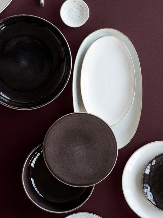 Handmade Bowls Nordic Coal, ÃÂ 22 cm, Set of 4