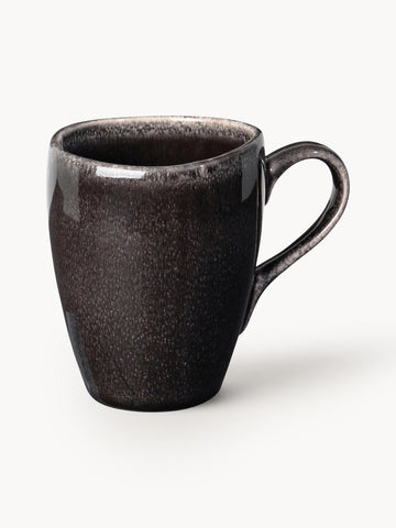 Handmade Mugs Nordic Coal, 250 ml, Set of 6