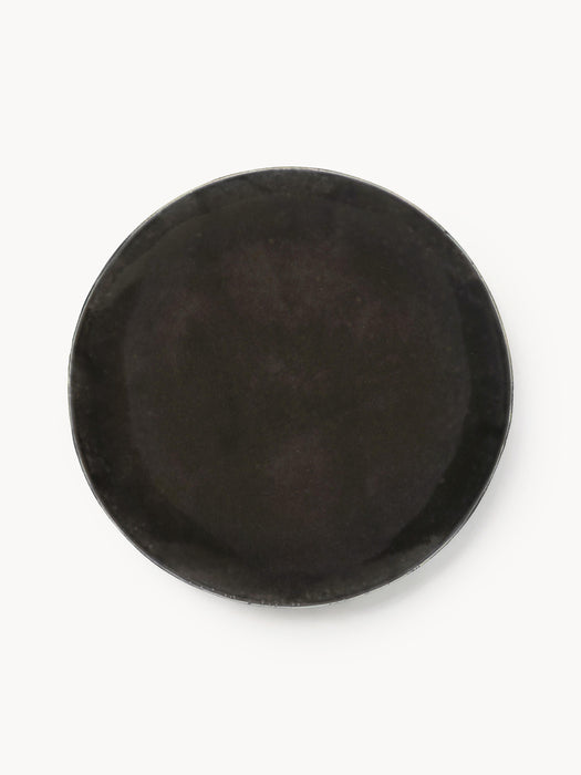 Handmade Dinner Plates Nordic Coal Set of 4