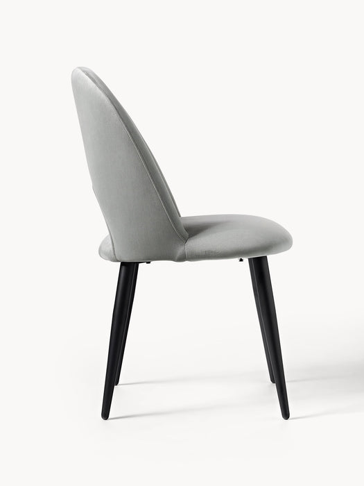 Velvet Upholstered Chair Rachel