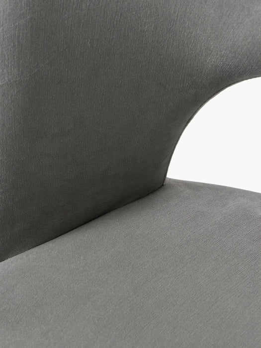 Velvet Upholstered Chair Rachel