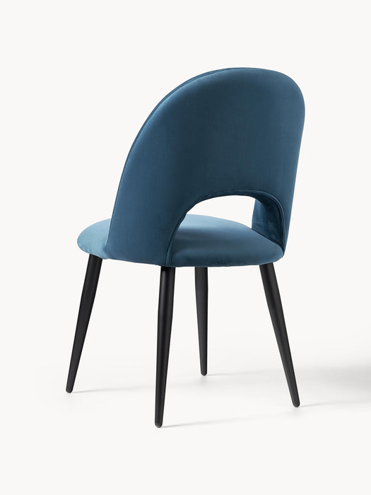 Upholstered Velvet Chair Rachel