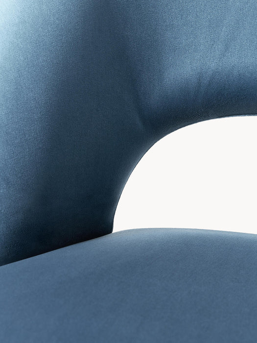 Upholstered Velvet Chair Rachel