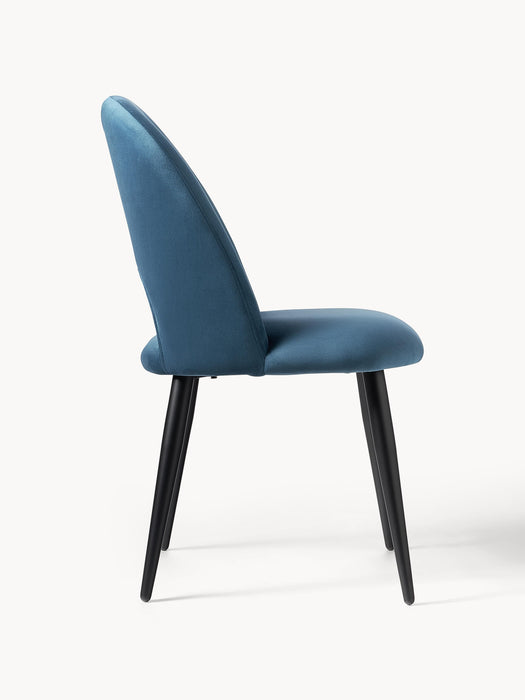 Upholstered Velvet Chair Rachel