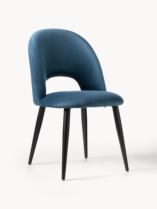 Upholstered Velvet Chair Rachel