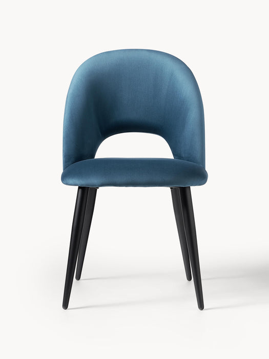 Upholstered Velvet Chair Rachel