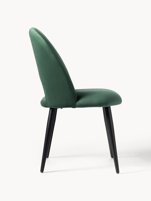 Upholstered Velvet Chair Rachel