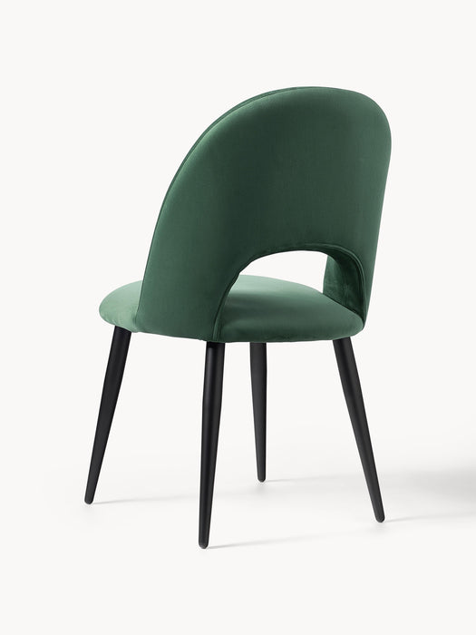 Upholstered Velvet Chair Rachel