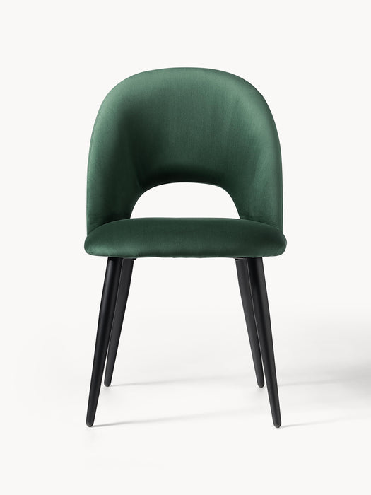Upholstered Velvet Chair Rachel
