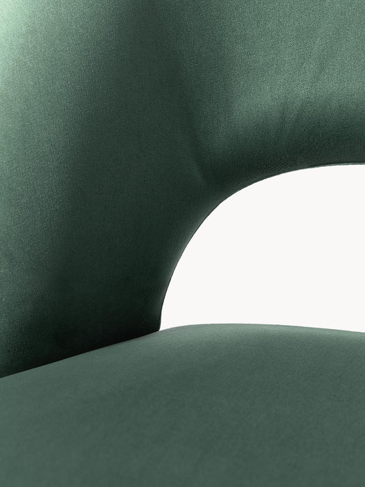 Upholstered Velvet Chair Rachel