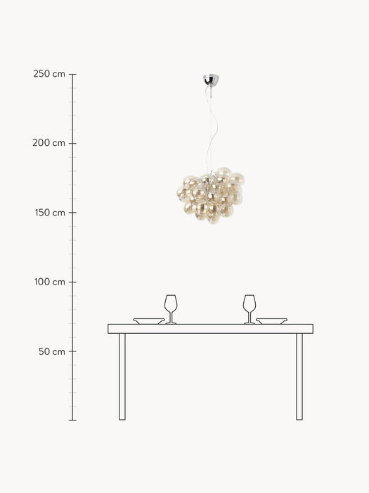 Mouth-Blown LED Pendant Light Gross