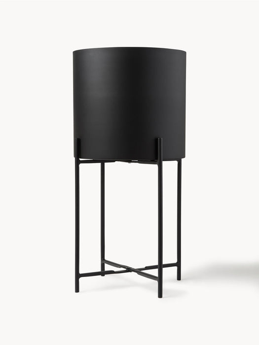 Mina Metal Cover Pots, Set of 2