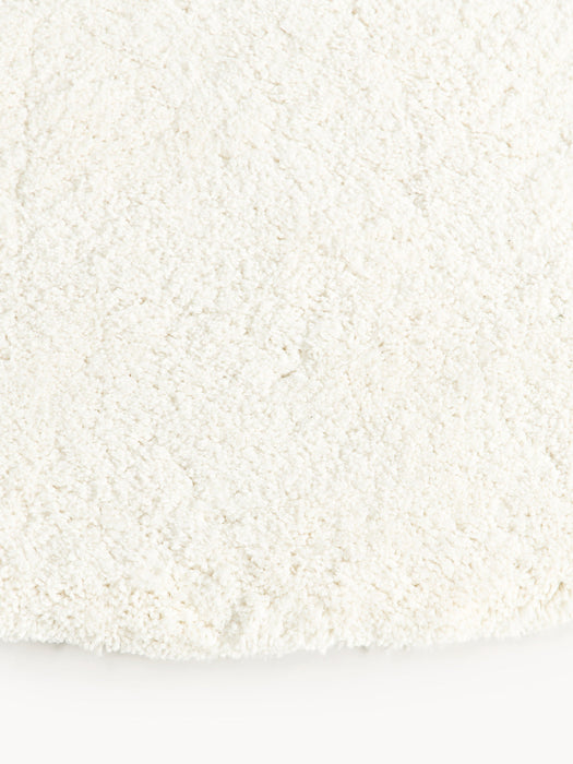 Leighton Round Fluffy High-Pile Rug