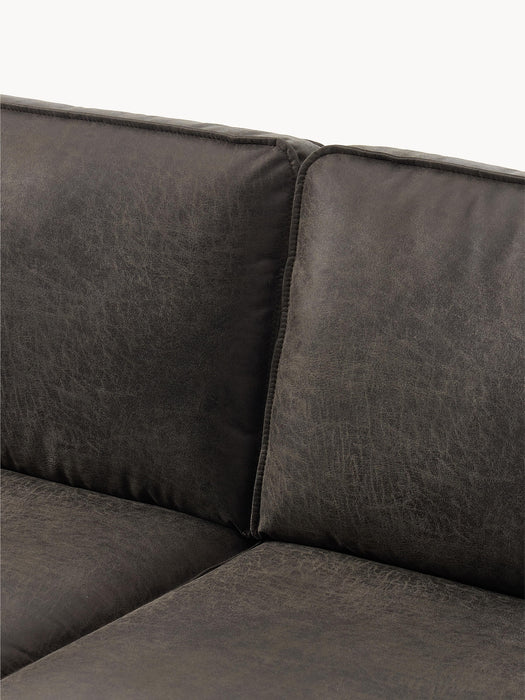 Leather Sofa Hunter 4-seater