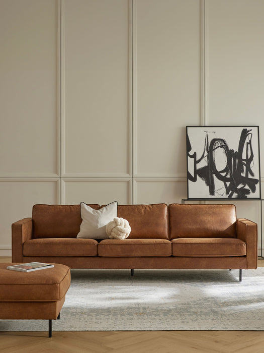 Leather Sofa Hunter 4-seater