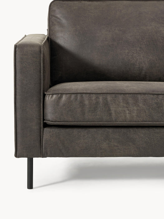 Leather Sofa Hunter 3-seater