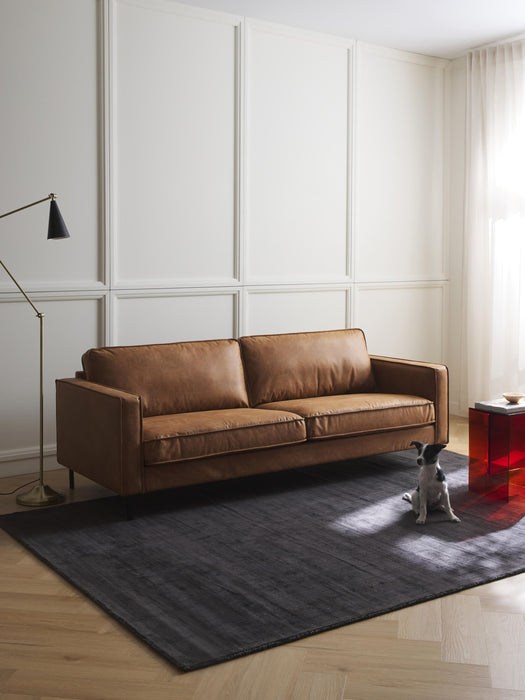 Leather Sofa Hunter 3-seater