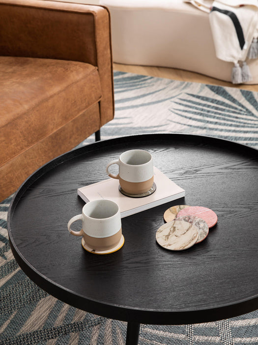 Cork Coasters Cara in Marble Look, Set of 6