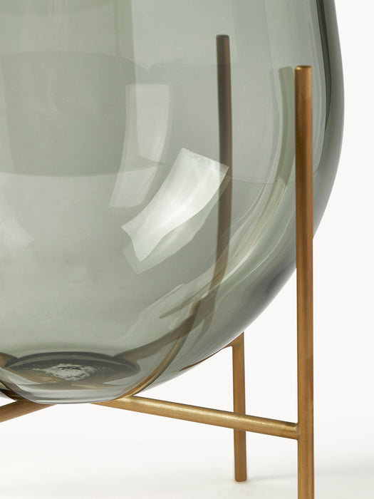 Mouth-Blown Vase chasse H 44 cm