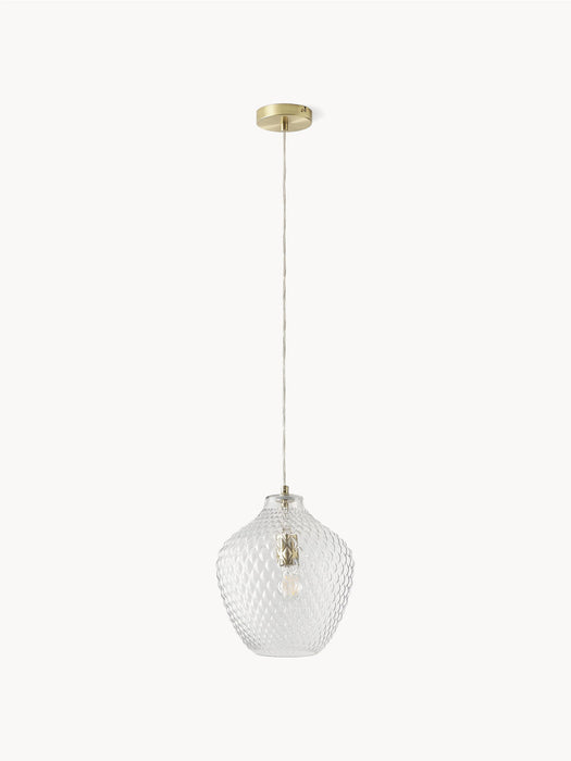 Lee Small Glass Pendant Light