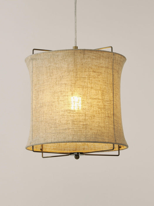 Clouds Linen Pendant Light
