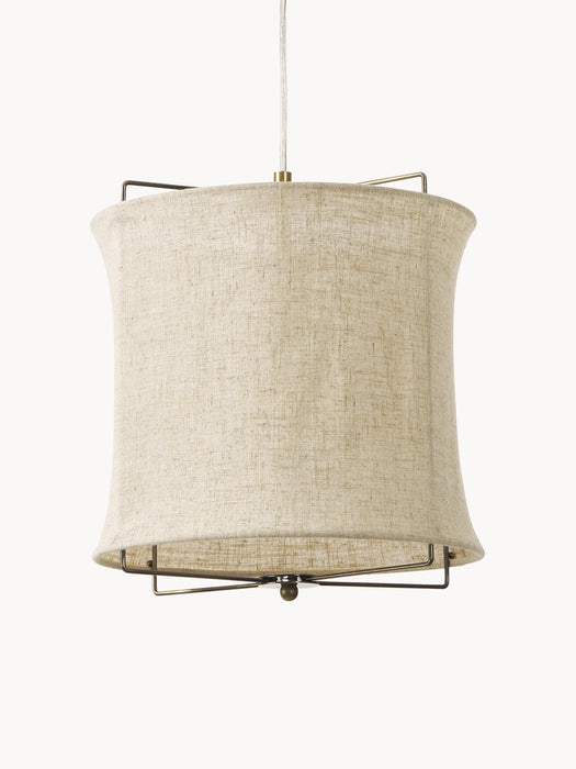Linen Pendant Light Clouds